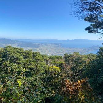 5合目からのパノラマ