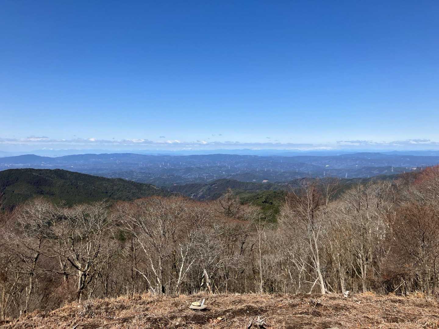 寧比曽岳山頂よりの眺望