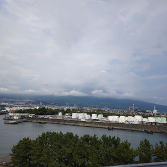 最後まで富士山🗻は雲の中だった