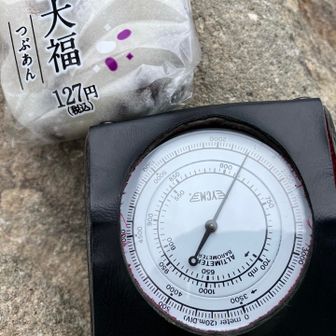 山のおやつ。定番。