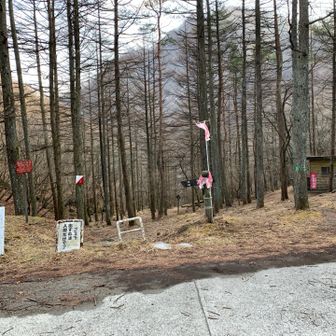 左に⬅️登っていき、正面から戻って来ました。