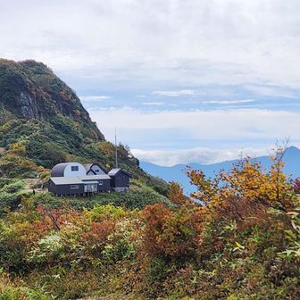 ニョッキリ地蔵岳と千本檜小屋