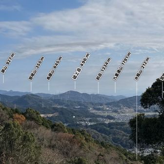 奥の奥にくじゅう連山