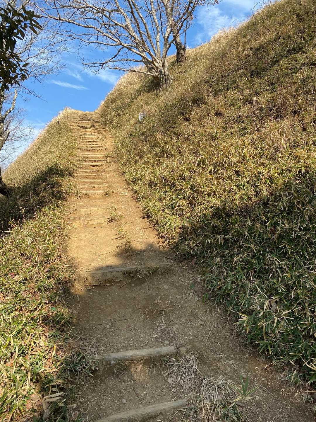 城跡🏯への階段
