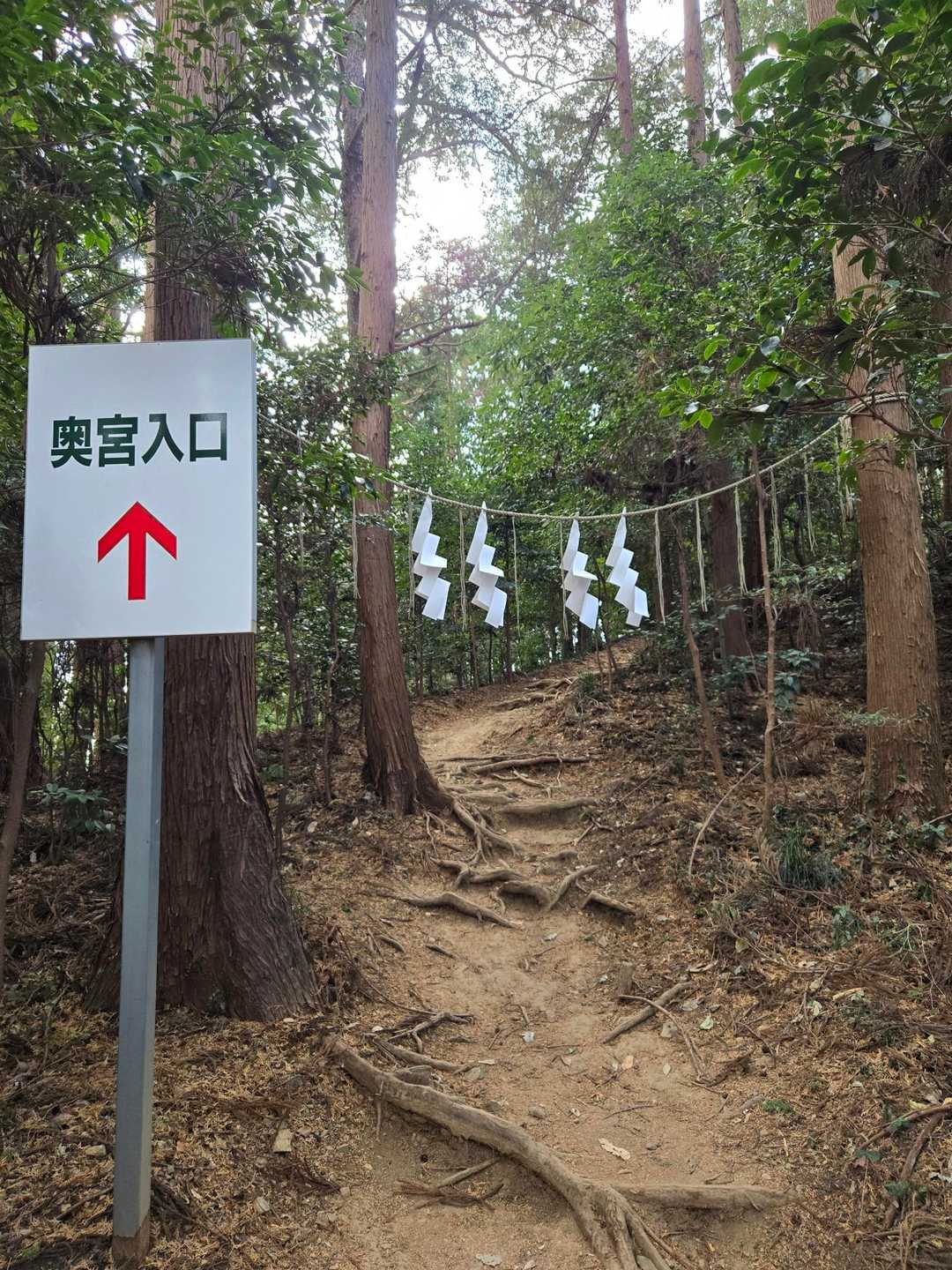 太平山表参道入口-太平山-ぐみの木峠-大中寺 周回コースの写真