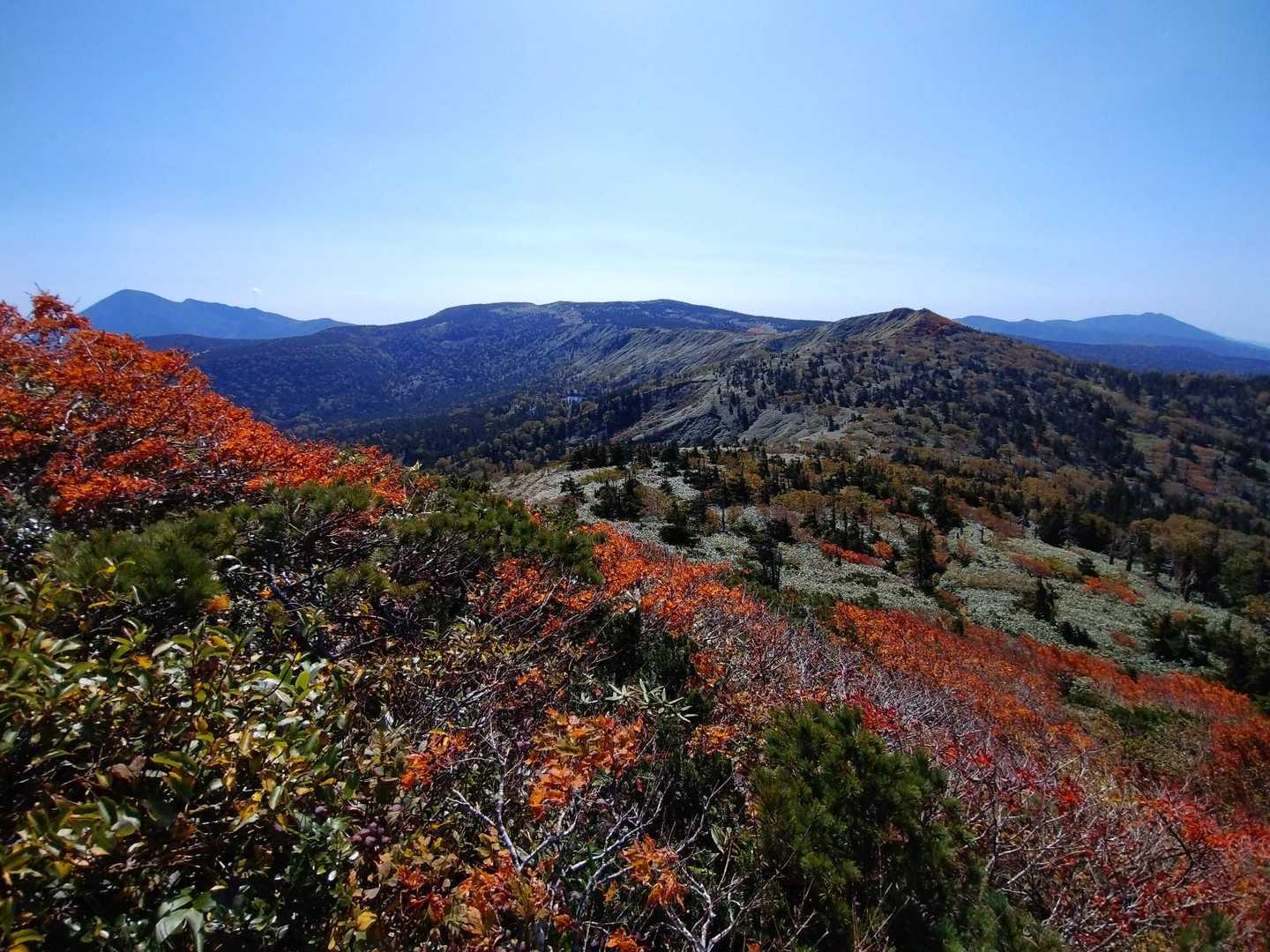 裏岩手連峰登山口-畚岳-諸檜岳-前諸桧-嶮岨森 往復コースの写真