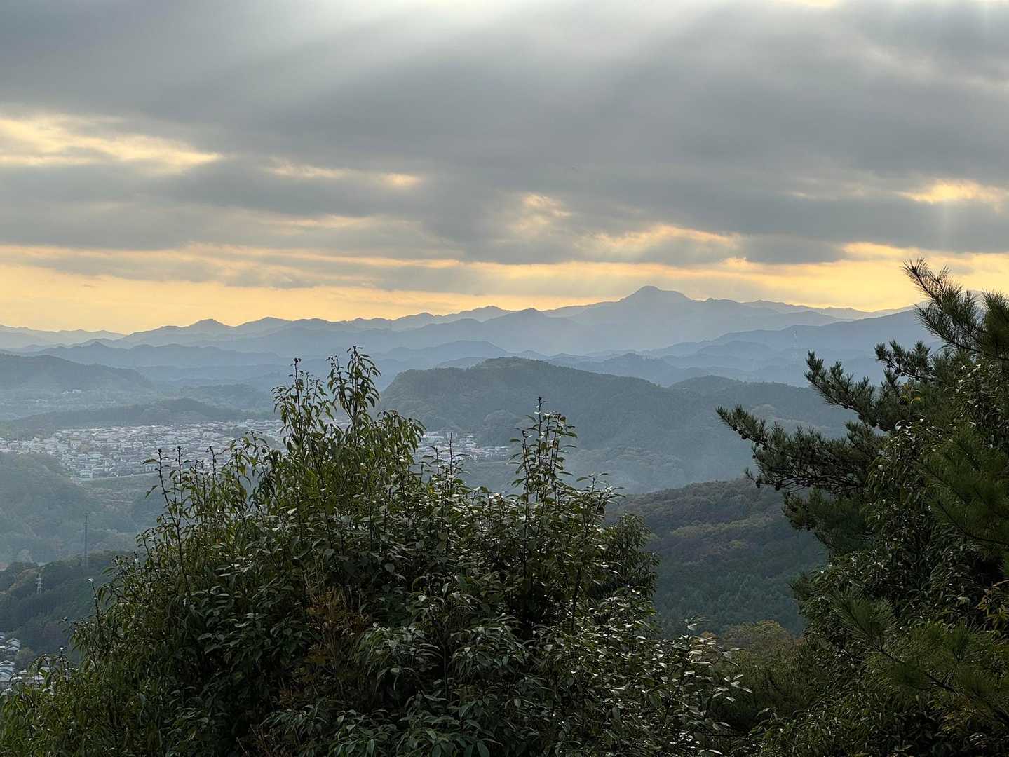 日和田山登山口-金刀比羅神社-日和田山-高指山 往復コースの写真