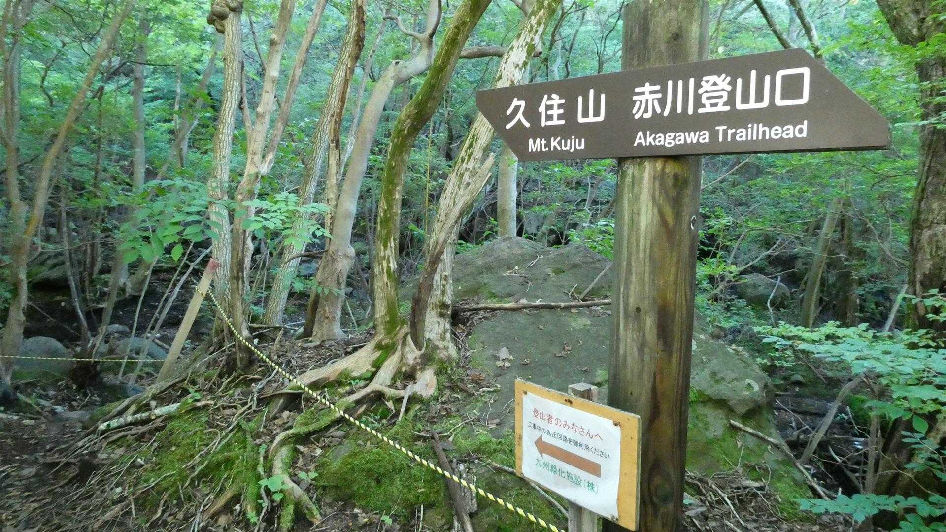 工事のため迂回ルートを利用