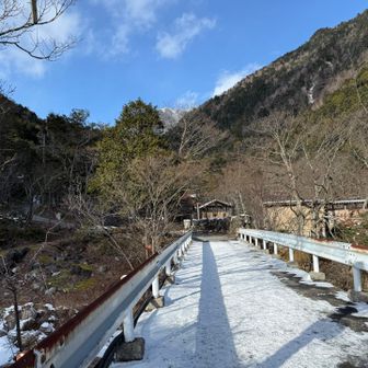 中房温泉見えたー
長かったぁ