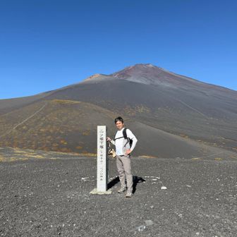 上二ツ塚、宝永山、富士山と3連ー