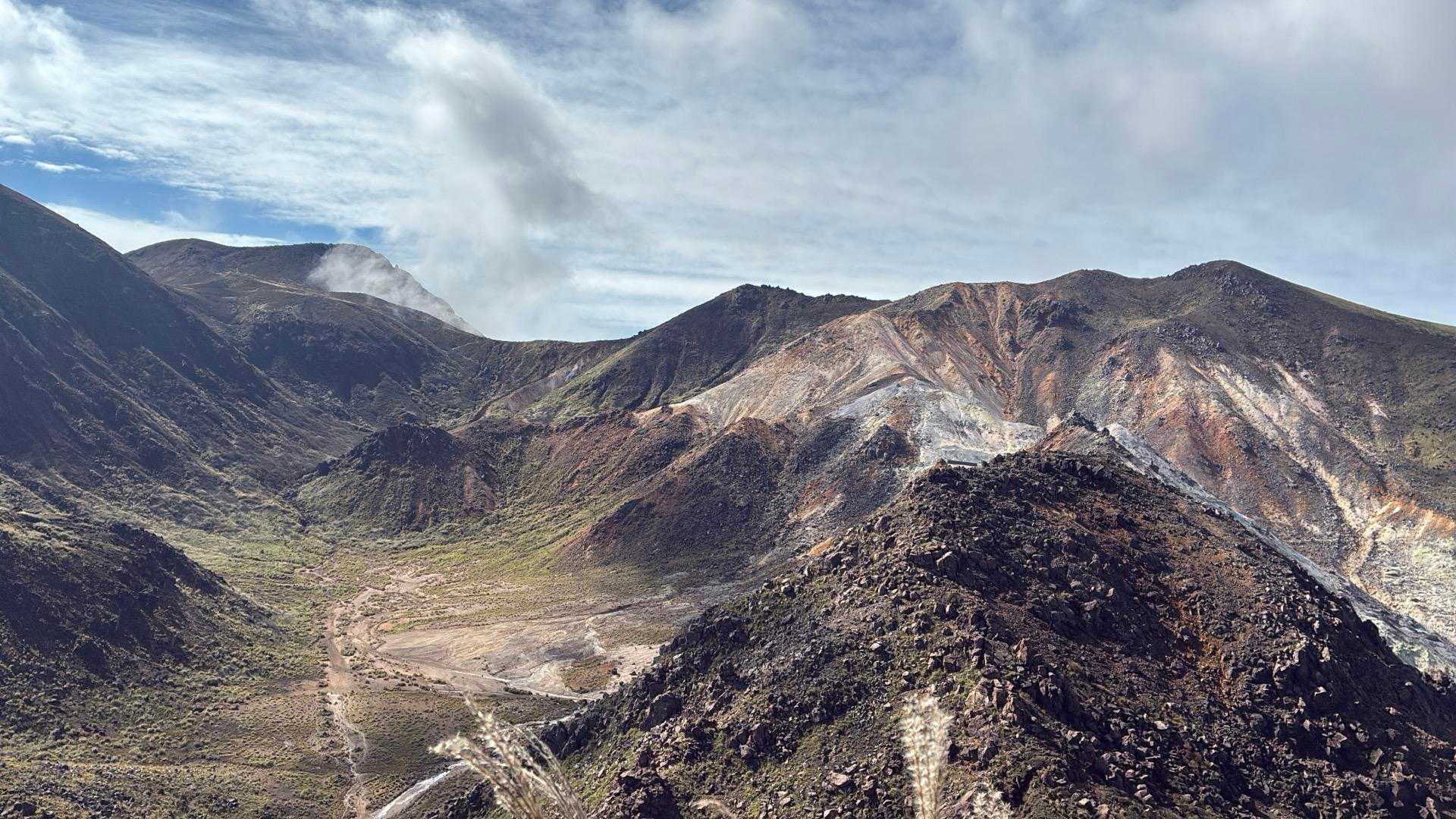 大曲登山口-諏蛾守越-三俣山 往復コースの写真