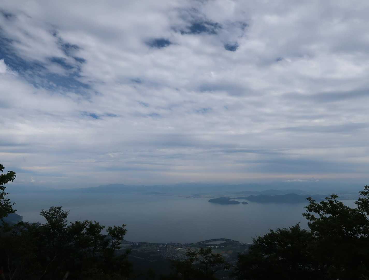 琵琶湖の北から