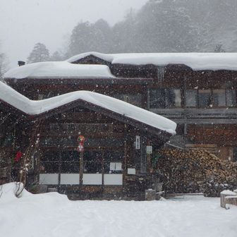 1月3日
朝から雪が降って