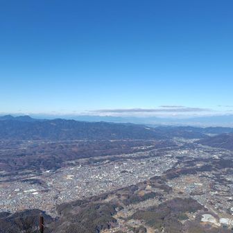 山頂からの眺め