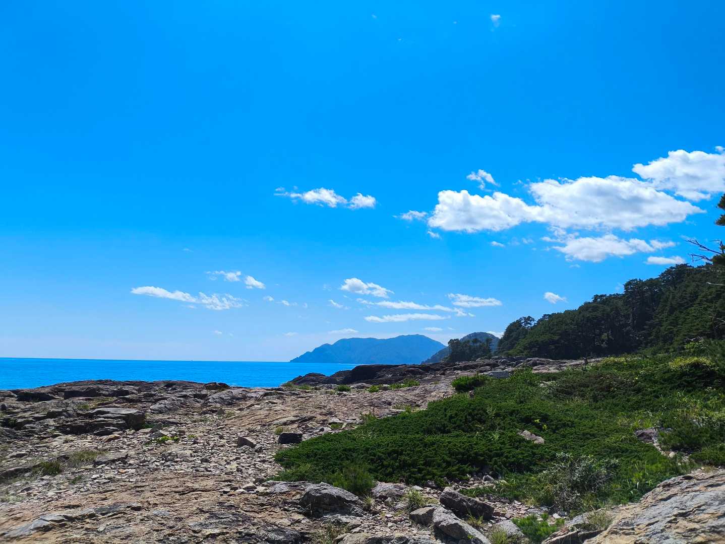 姉吉漁港登山口-本州最東端の碑 往復コースの写真