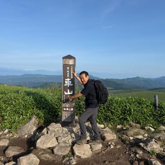 武ちゃんパイセン車山に登頂＼(^o^)／