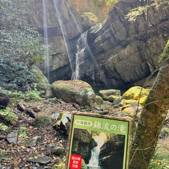 錦流の滝　( ´∀｀)
