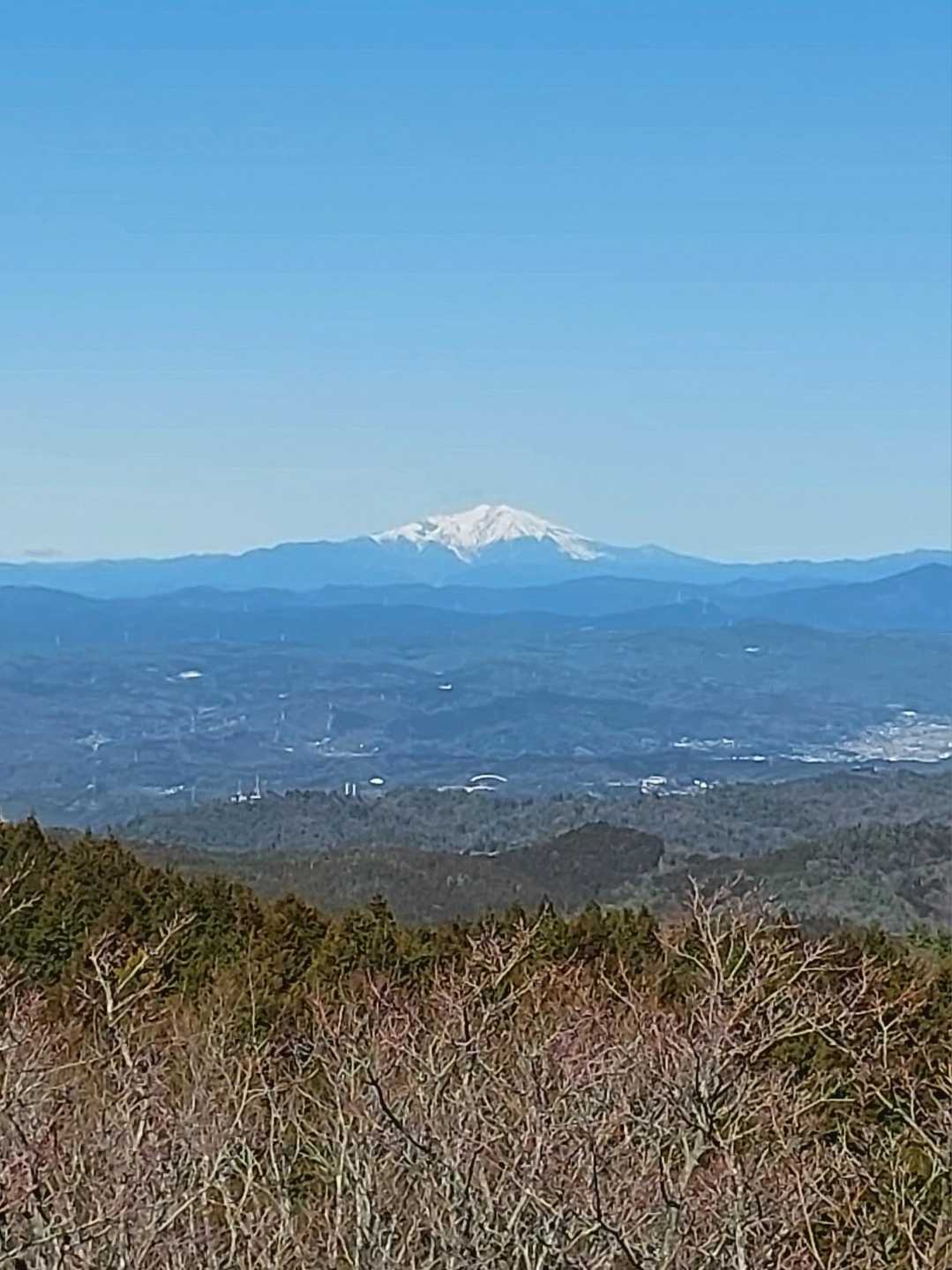 御嶽山がくっきりハッキリ❄️✨️