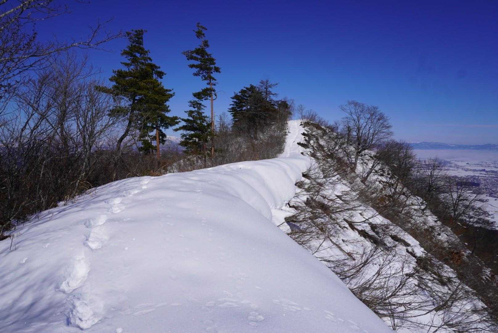 雪庇、注意⚠️