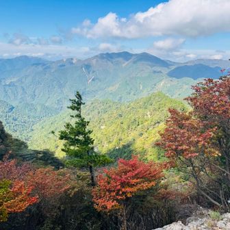 雨乞岳の紅葉も早まりそう