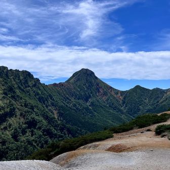 八ヶ岳の山々が美しい