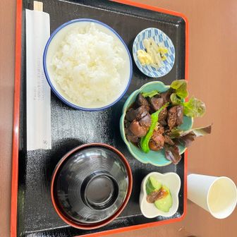 道の駅で食事！お疲れ様でした♪