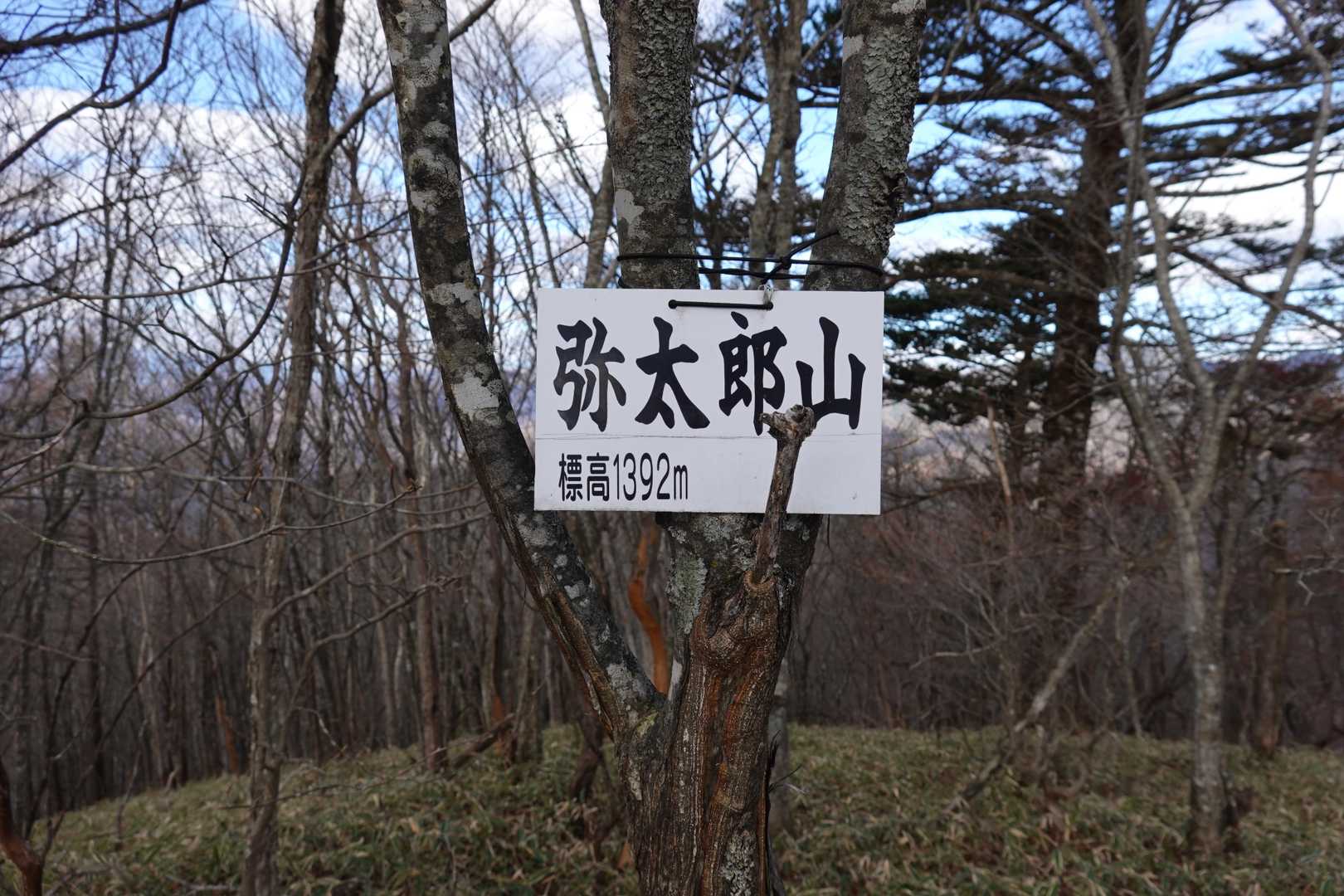 弥太郎山登山口-弥太郎山 往復コースの写真