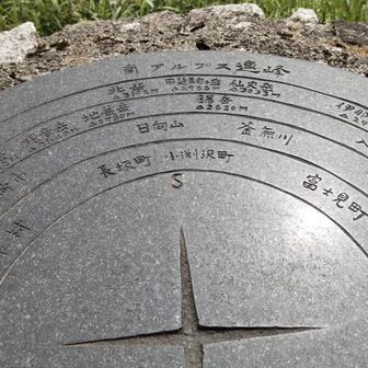 朝、富士山が見えた展望台まで戻る