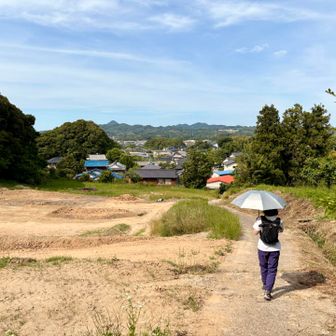 無事におりてきました🚶