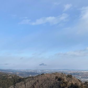遠くに笹倉山は見えます🫰
