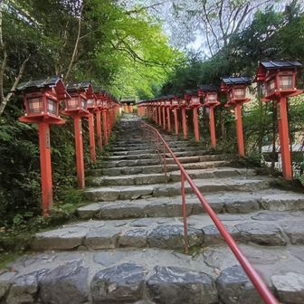 貴船神社に来ました🙏