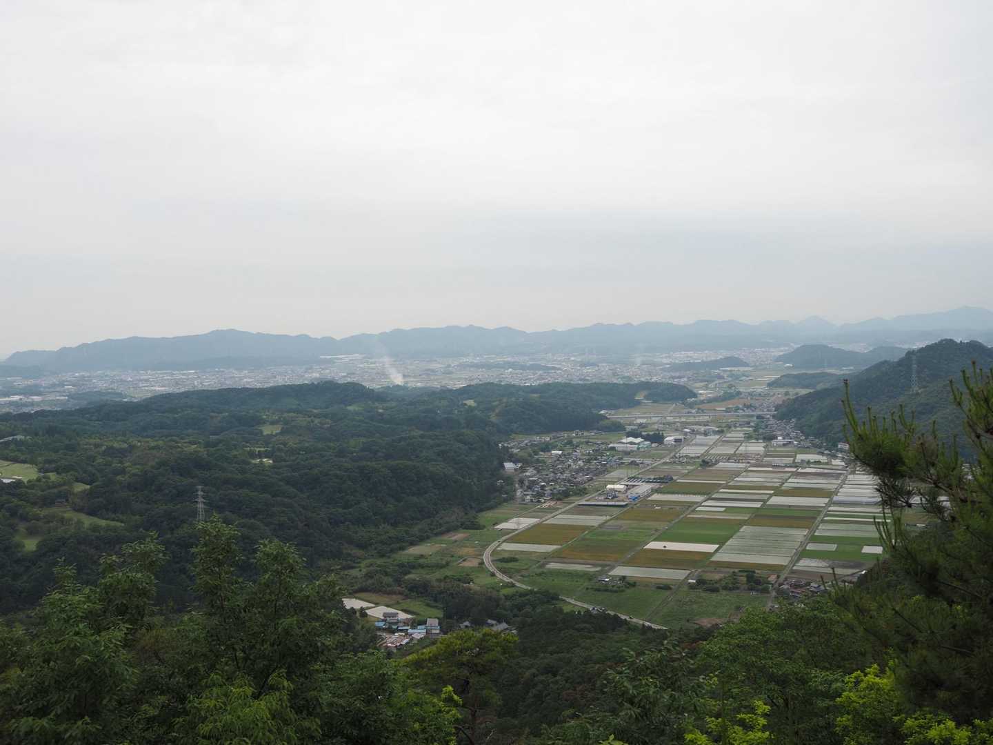 みのかも健康の森登山口-高木山登山口-高木山-富士山-山之 周回コースの写真