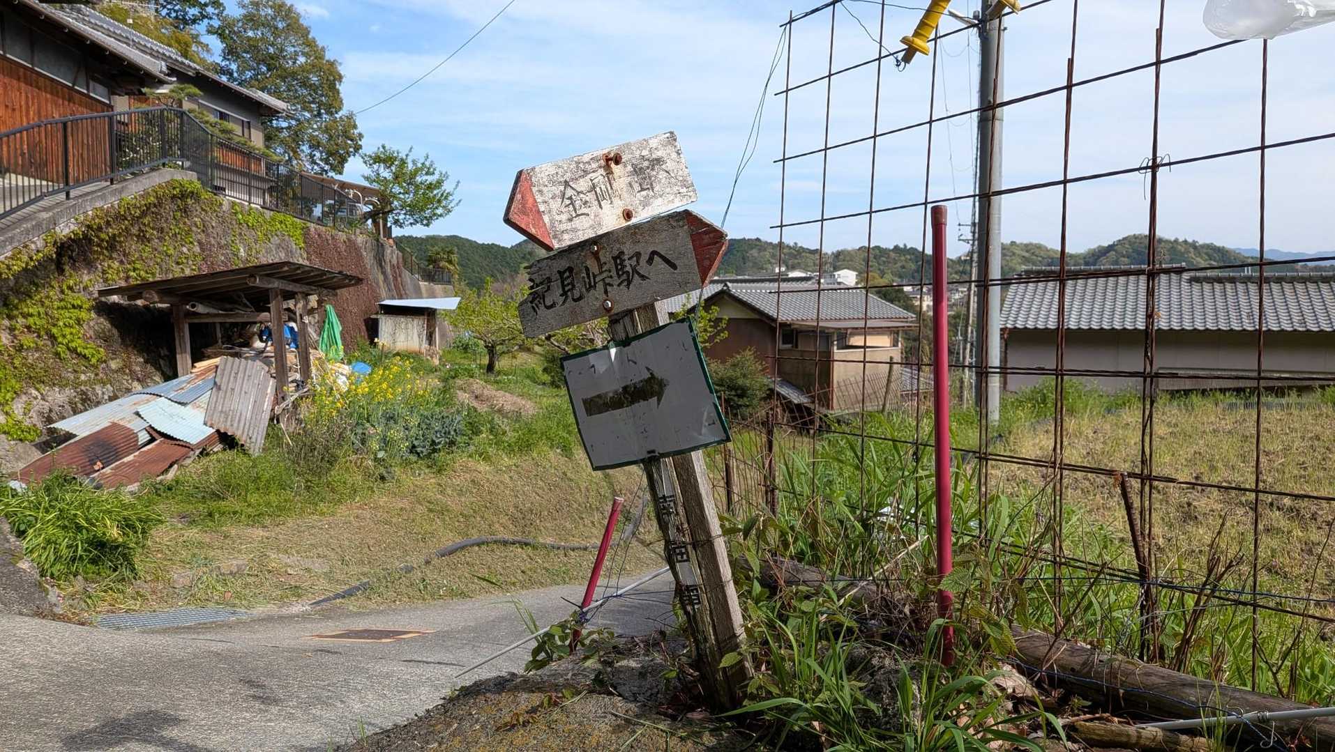 いつからあるんやろ。
レトロな案内板