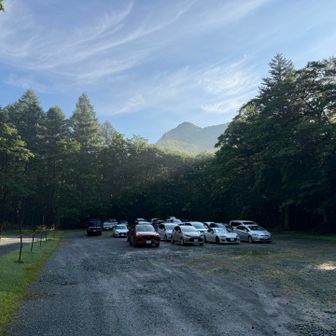 第2駐車場に止めました
6時過ぎで半分くらい