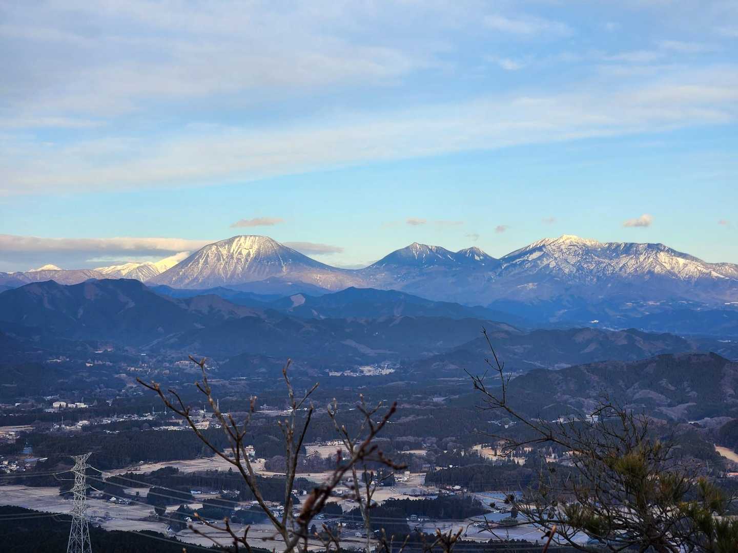 長倉山-鞍掛山-シゲト山-斑根石山-古賀志山 周回コースの写真