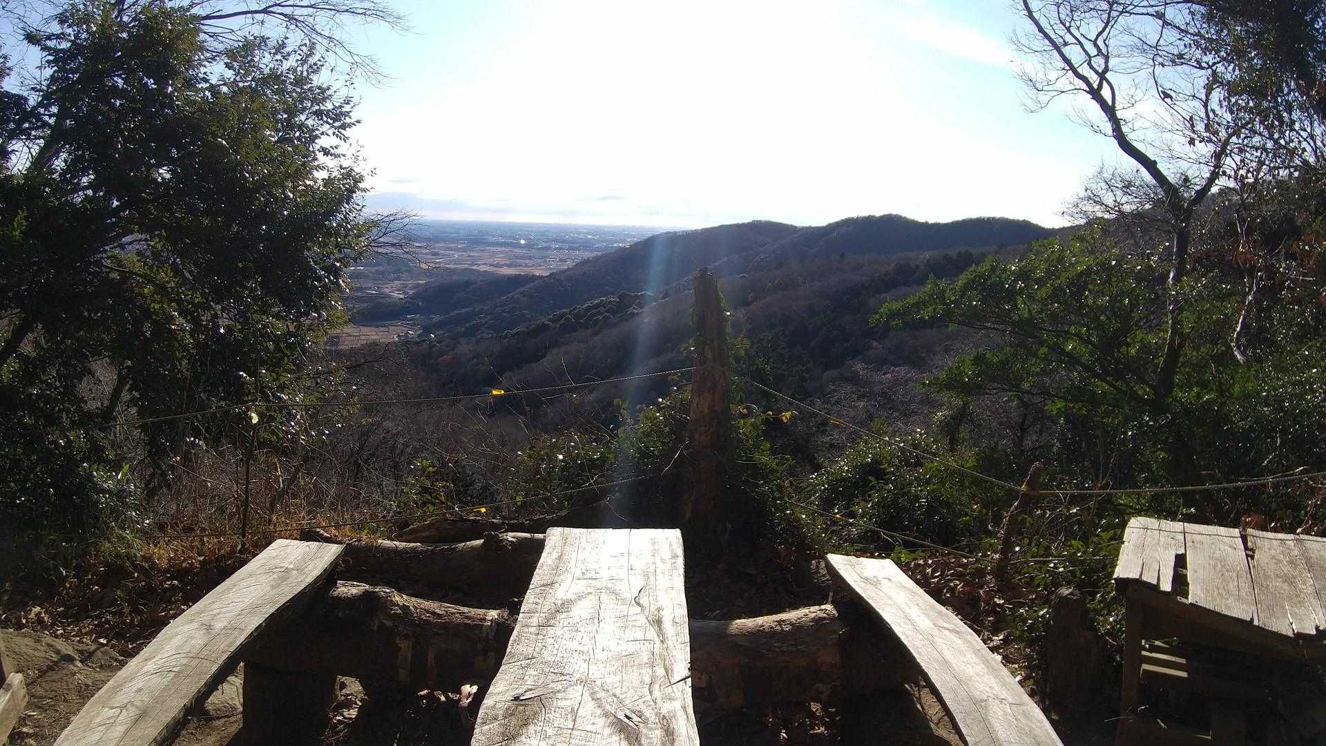 朝日峠ハイキングコース入口-小町山登山口入口-小町山 往復コースの写真