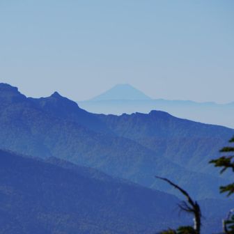 富士山、見えた