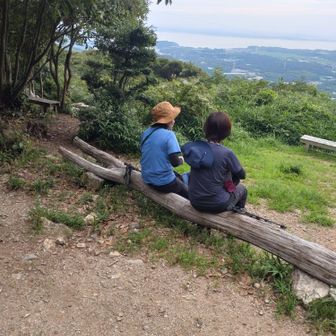 子供の頃からの友達と山に登るなんて　いいね