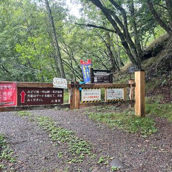 駐車場ゲートに到着。
駐車場はがらがらだった。