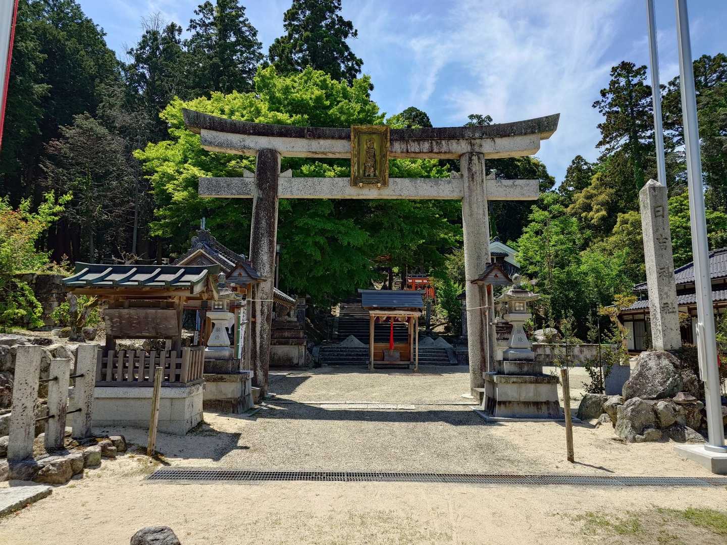 近江高島駅-音羽バス停-岳山-鳥越峰-見張山 縦走コースの写真