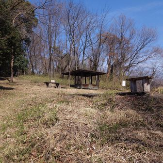 東屋が見えてきました。