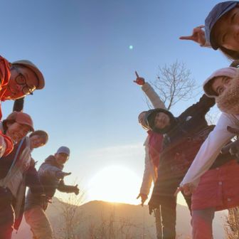 みんなで初日の出いただきました❣️