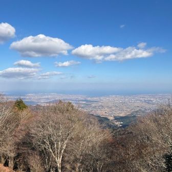 松阪市内と伊勢湾