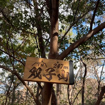 各務原アルプス（関南アルプス）・八木三山 双子山