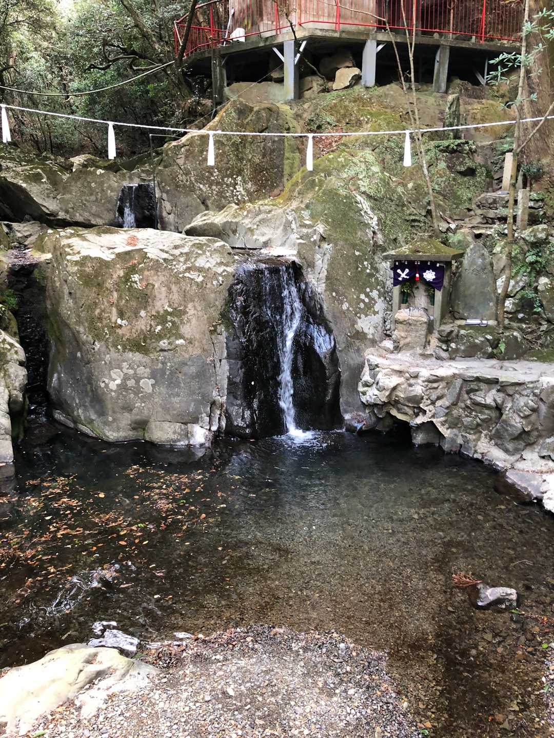 弁財天社-不動山-札立山 往復コースの写真