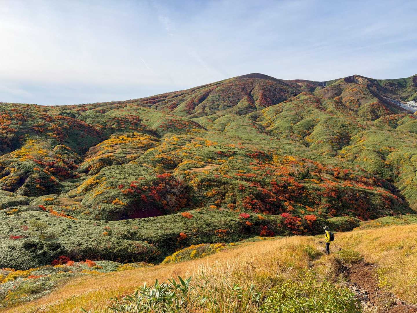 湯森山-笊森山-烏帽子岳 縦走コースの写真