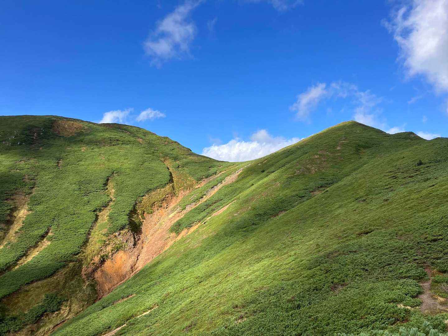 ニセイカウシュッペ山登山口 往復コースの地図・登山ルート・登山口