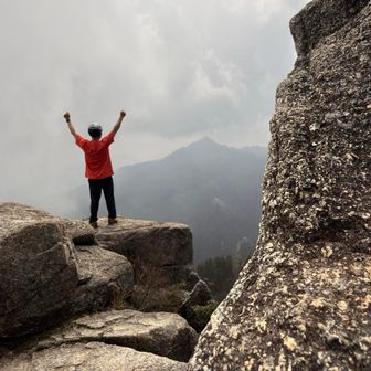 鎌ヶ岳とひゃっほー！