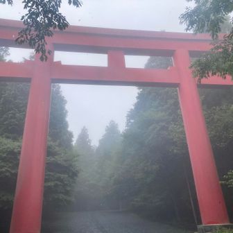 奧宮の⛩️大鳥居