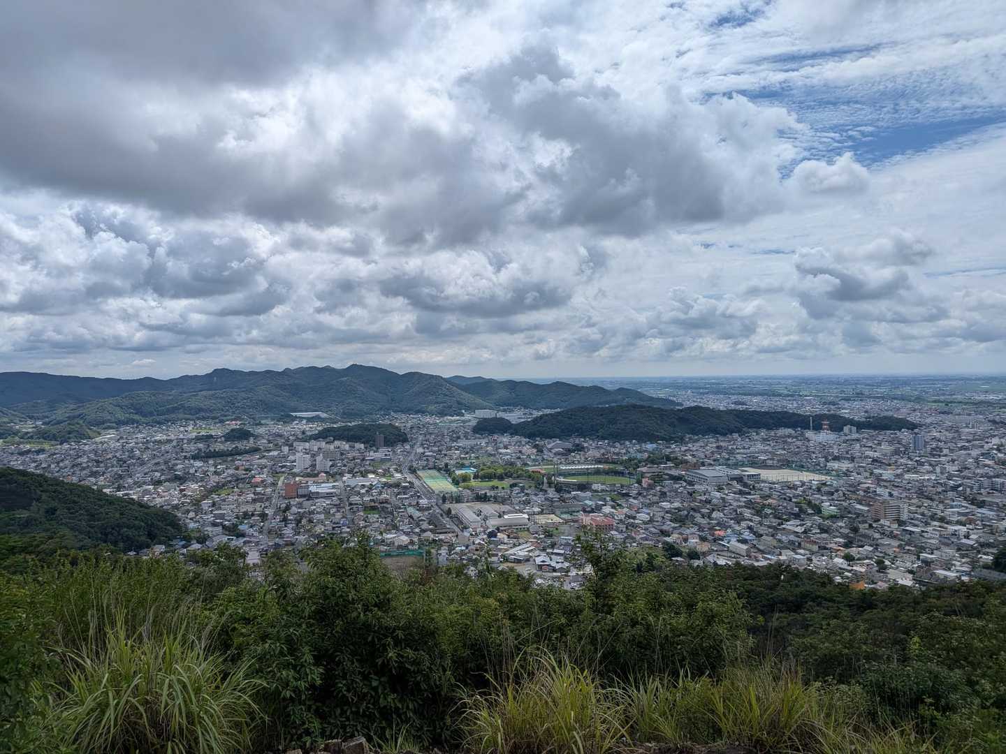 鏡山-両崖山 往復コースの写真
